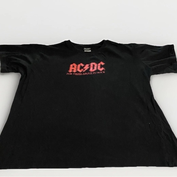 AC/DC T-Shirt Rockwear Music Fan Apparel Classic Band 90s Style Men’s XL - Picture 2 of 7